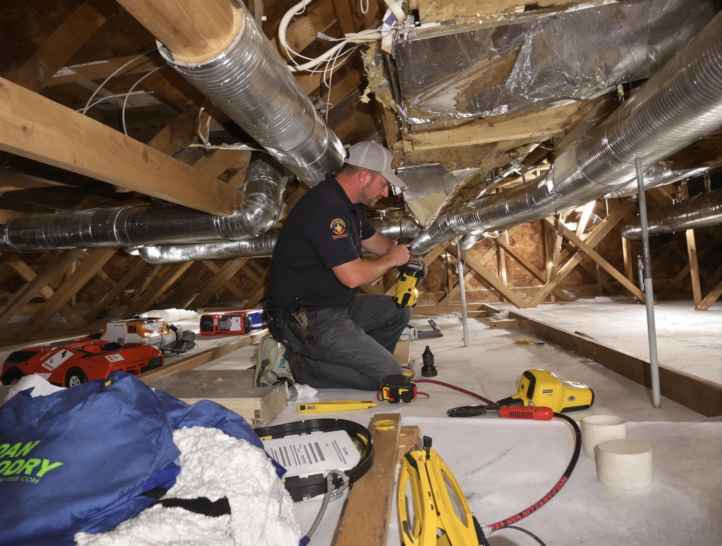 Professional air duct repair by Natick Air Duct Cleaning in Natick