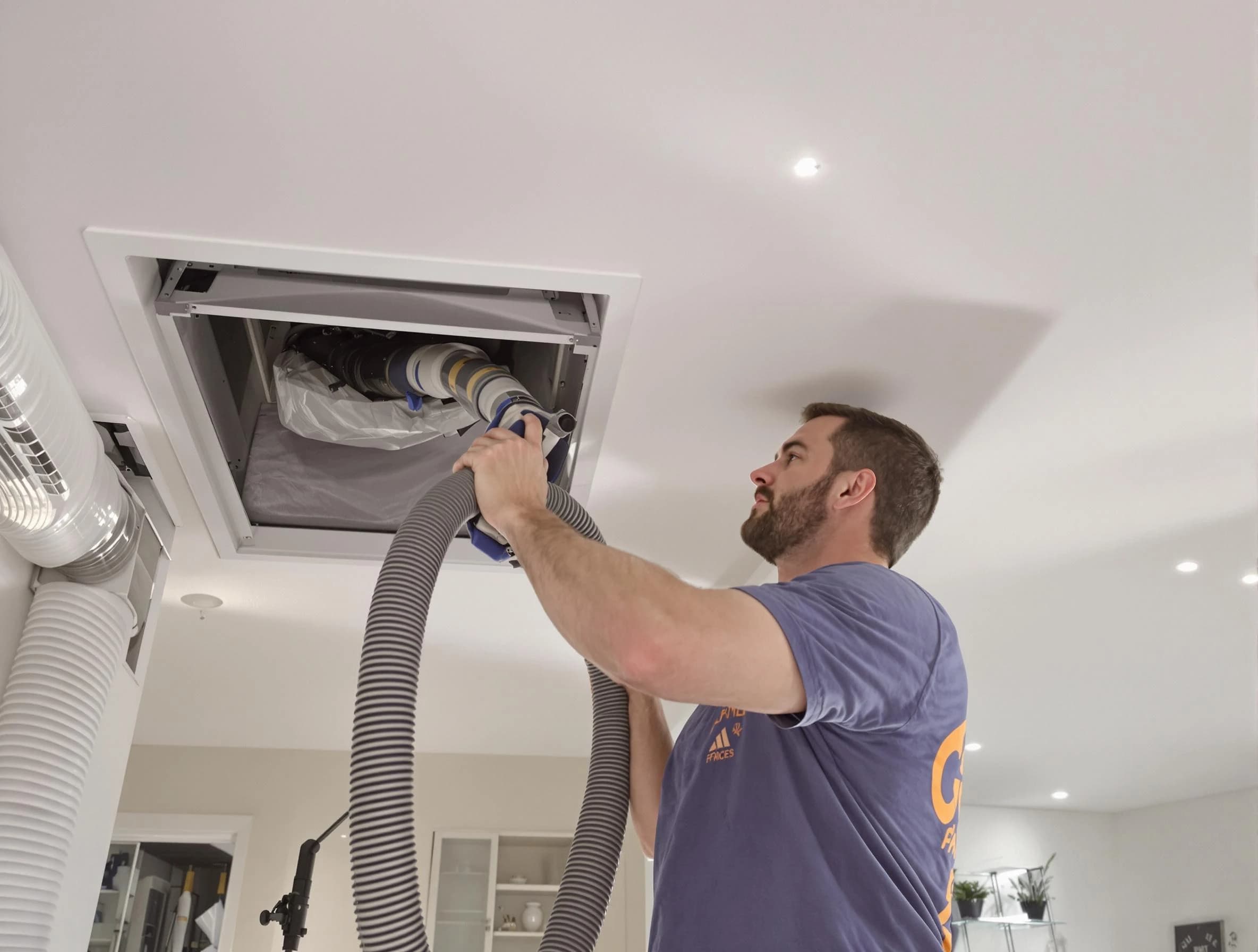 Precision indoor duct cleaning by Natick Air Duct Cleaning in Natick