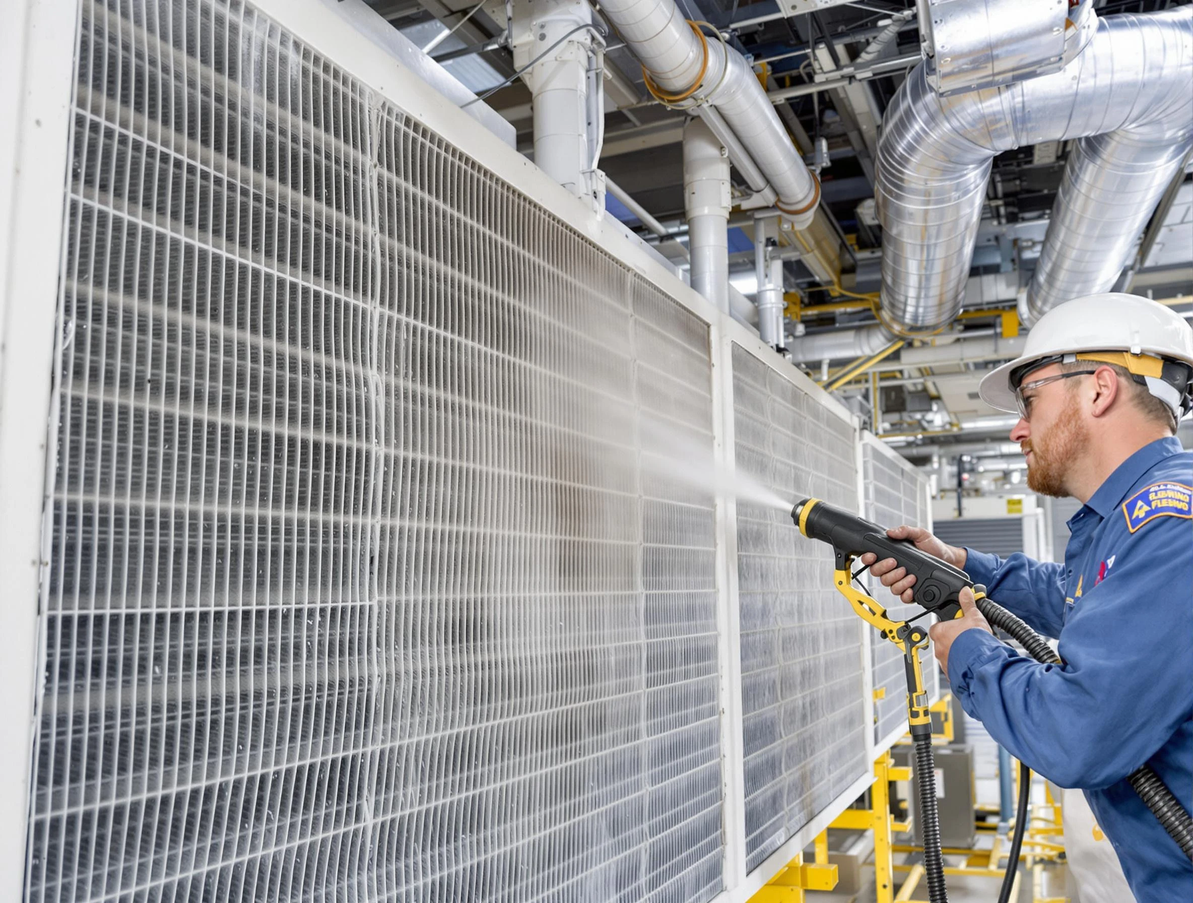 Professional commercial coil cleaning by Natick Air Duct Cleaning in Natick